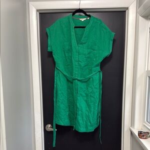 Boden | Dresses | Boden Green Short Sleeve Linen Dress | Poshmark Boden | Dresses | Boden Green Short Sleeve Linen Dress | Poshmark